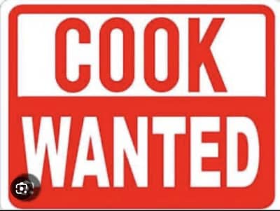 Cook needed