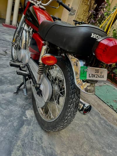 honda 125 10 by10 good condition modify