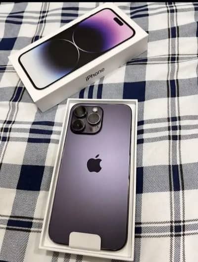 Apple iPhone 14 pro Max PTA approved urgent sale contact OLX