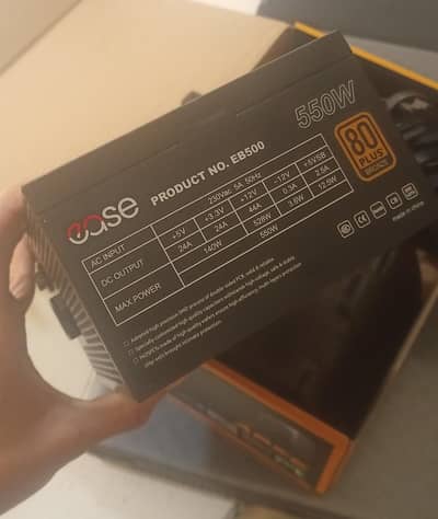 550watt power supply  80 plus bronze