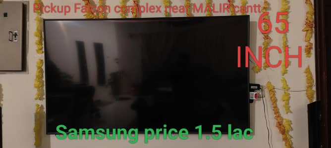 Samsung smart tv 65inch