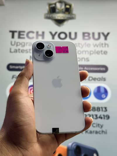 Apple Iphone 15 Blue 128GB Non Pta 10/10