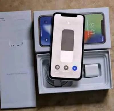 iPhone X 256gb with full box for sale me