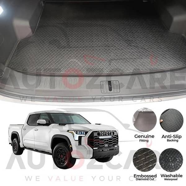 Toyota Tundra China Rexine Custom-Size Trunk Mat - Model 2022-2025