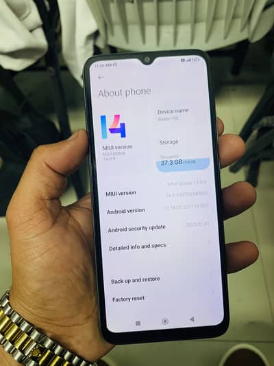 Redmi 10c PTA approved Lady hand use mobile