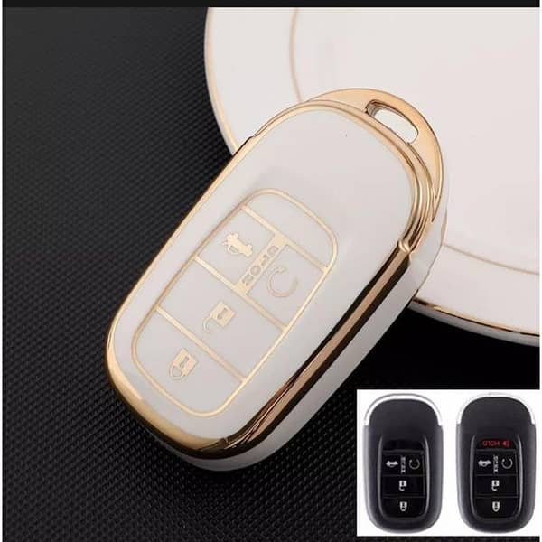 1Pcs TPU Key Cover for Honda Civic 2022, 4-Button Remote – Premium Protective Case