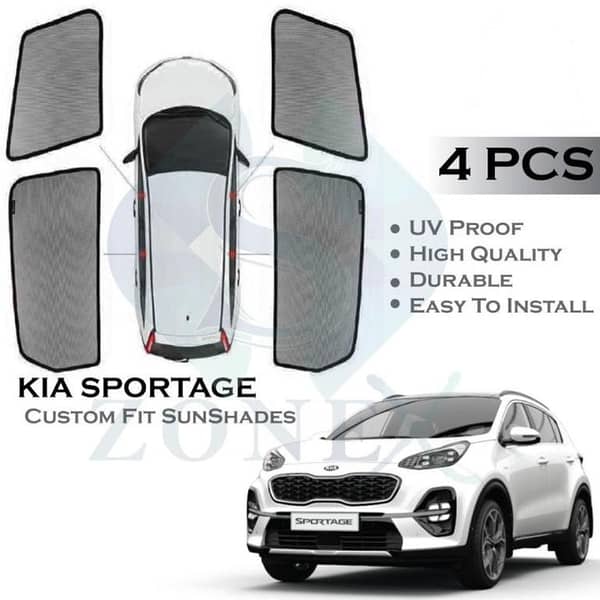 Kia Sportage Sun Shades / Side Curtains