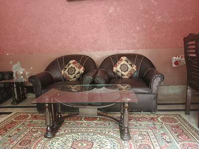 5 Seater(Fabric) 2 Seater(leather)