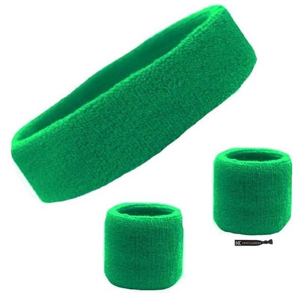 Pack of 3 High-Quality Sweat Bands for Arms and Head