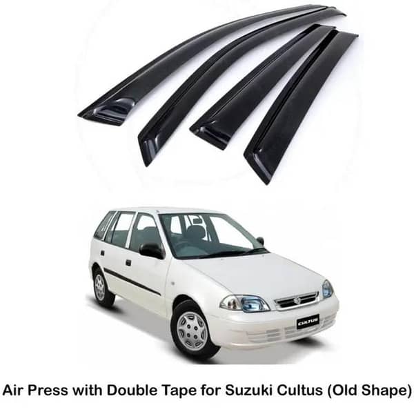 Pack of 4 Air Press with Double Tape Fitting for Suzuki Cultus (Old Shape)