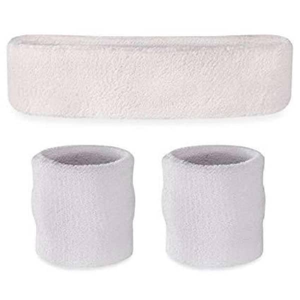 Pack of 3 High-Quality Sweat Bands for Arms and Head