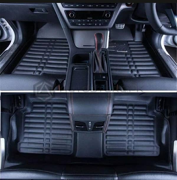 3-Piece 5D Floor Mats for Honda City (2009-2021) – Premium Quality