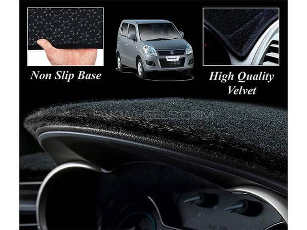 Velvet Dashboard Carpet for Suzuki Wagon R — Premium Quality