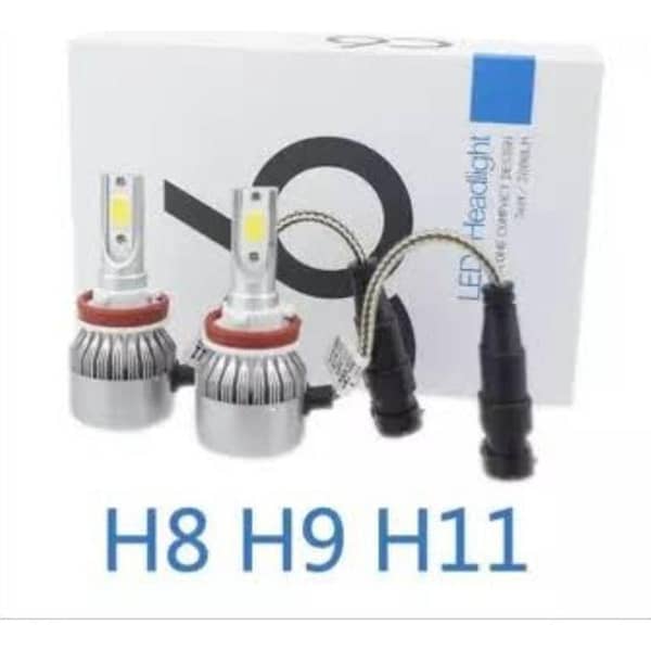 C6 H11 LED Bulbs (2-Piece) for Car Headlights and Fog Lights