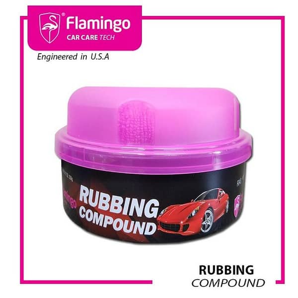 Flamingo Rubbing Compound Car Polish – 230 g