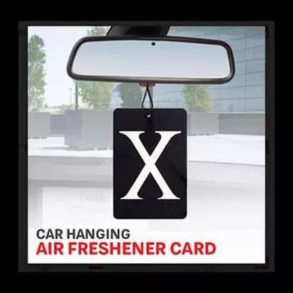 Hanging X Card Dry Air Freshener Perfume Fragrance