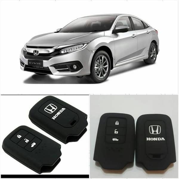 PVC Silicone Key Cover for Honda Civic (2017–2021)