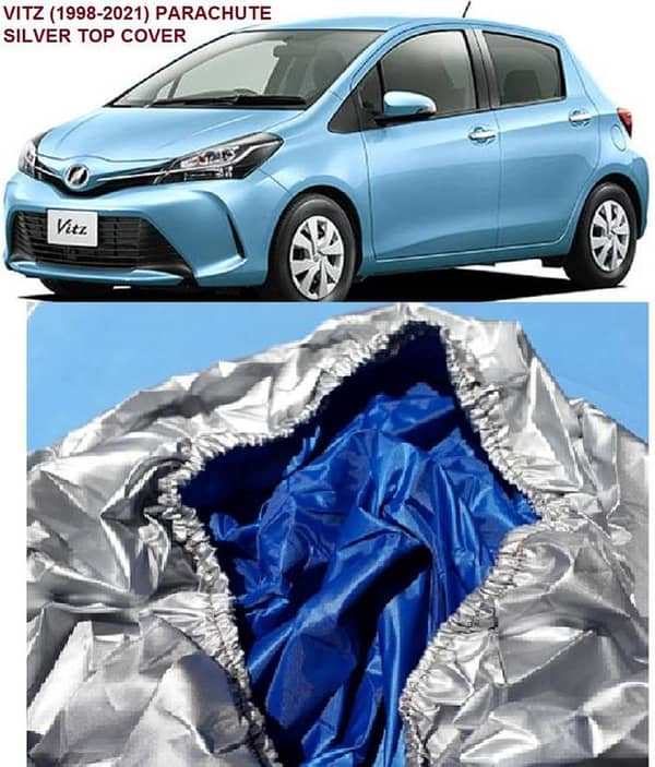 VITZ 1998-2020 Parachute Top / Body Cover (V) – Auto Care and Protection Silver Car Roof Cover