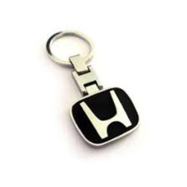 Honda Logo Design Car Key Chain Black