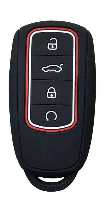 2PCS Chery Tiggo 8Pron Silicon Key Cover, Model 2022–2024