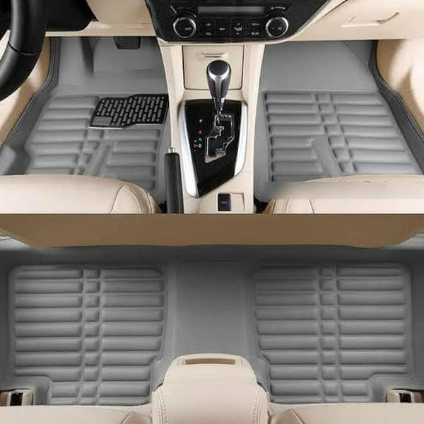 5-D Matte Floor Mat for Suzuki Mehran, Premium Gray