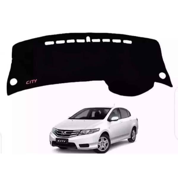 Honda City Dashboard Carpet Black (2009-2019)