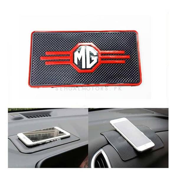 MG Anti-Skid Nonslip Dashboard Mats | Silicon Type Material | Car Anti-Slip Mat