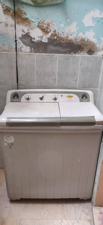 Super Asia SA-245 Semi Automatic Washing Machine – Excellent Condition