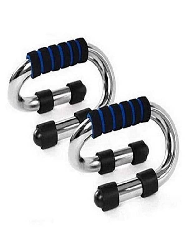 Store Set Of 2 Ultra-Grip Push Up Bars - Black