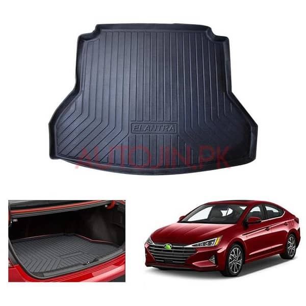 HYUNDAI ELANTRA Trunk Tray – CARGO MAT Floor Tray for Trunk Protection (Foam Material)