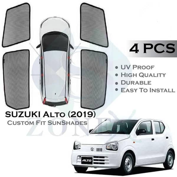 Suzuki Alto (2019) Sun Shades and Side Curtains