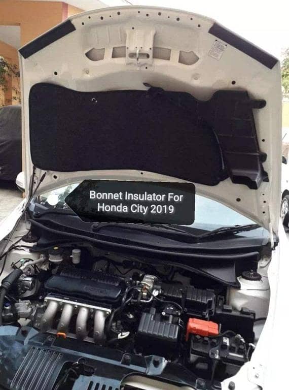 Bonnet Insulator for Honda City (2009–2021): Heat and Sound Proof Pad