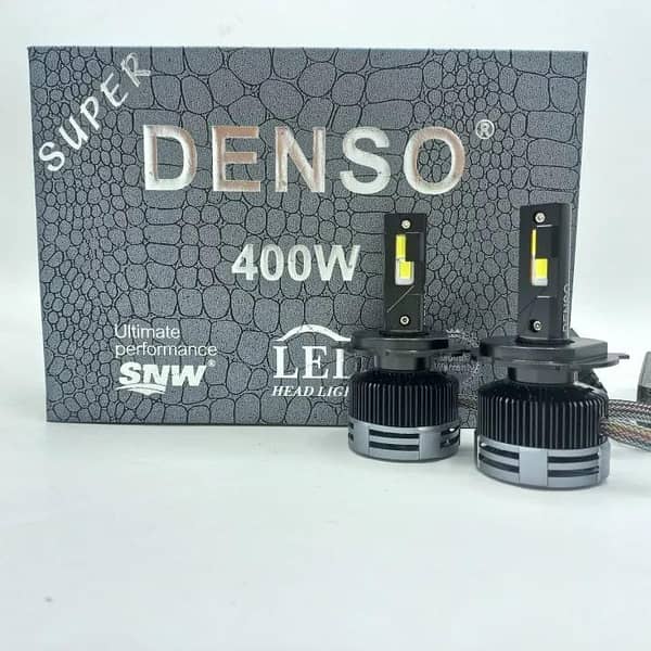 Denso LED Light for Car Headlights 400W - H11, H4, 9005