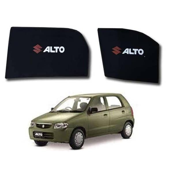 Suzuki Alto Sun Shades, Side Curtains and Sun Blinds with Logo