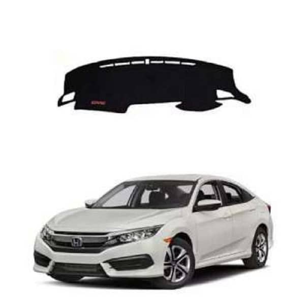 Dashboard Carpet for Honda Civic 2016–2019