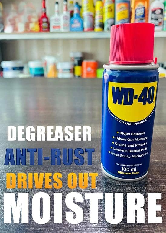 WD-40 (100 ml) Anti-Rust Lubricant