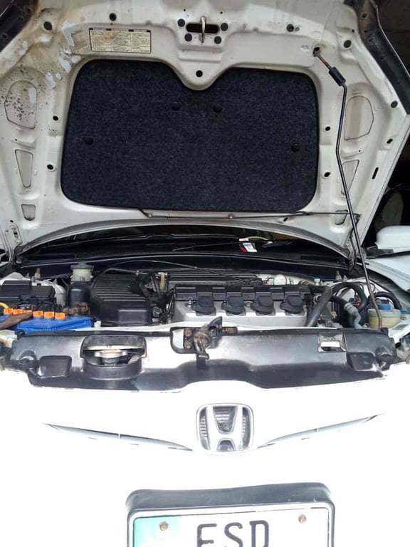 Bonnet Insulator for Honda Civic (2001-2005): Sound and Heat Proofing