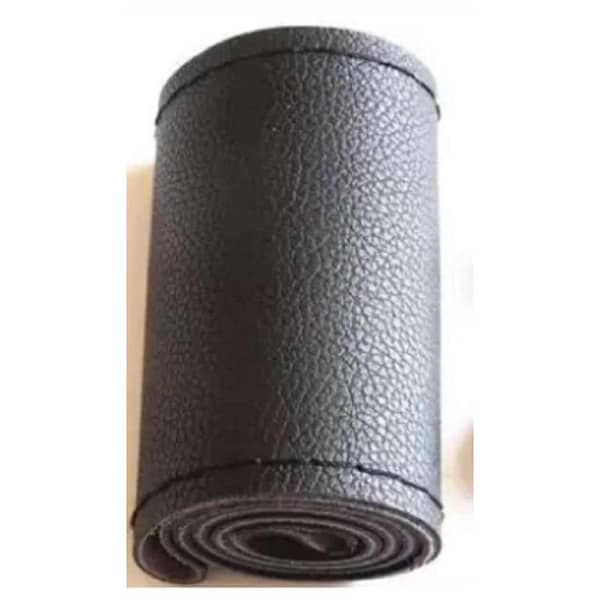 Stitching Steering Wheel Cover in Black