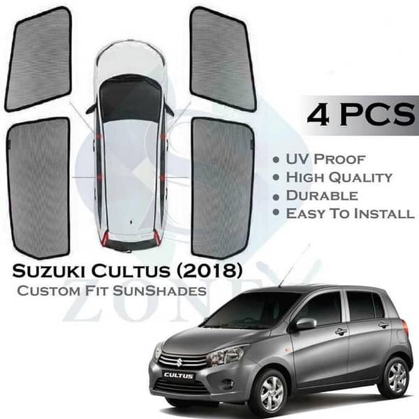 Suzuki Cultus (2018-2020) Sun Shades / Side Curtains