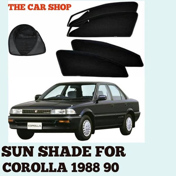 Sun Shade for Toyota Corolla 1988-1990
