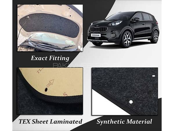 Kia Sportage 2019-2022 Bonnet Insulator Namda Dual Layer