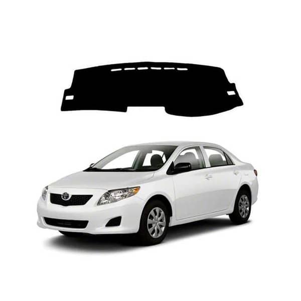 Toyota Corolla Dashboard Mats Black (Model 2007-2012)