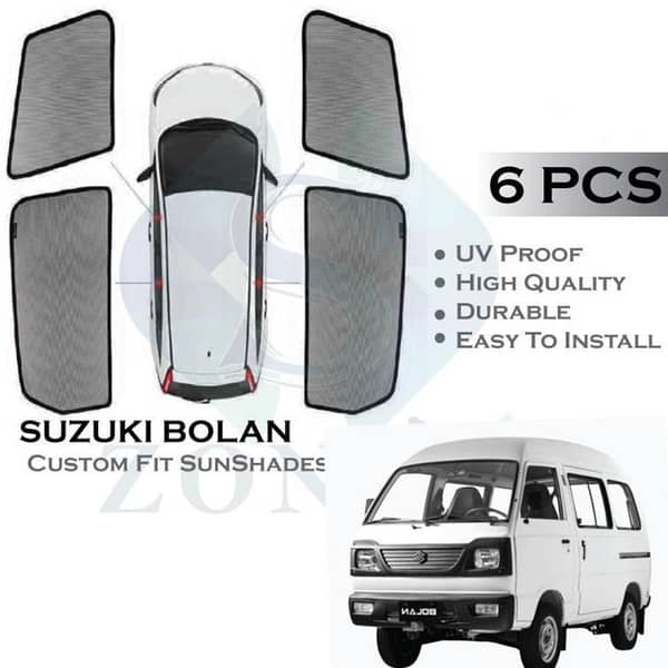 Suzuki Bolan Sun Shades / Side Curtains