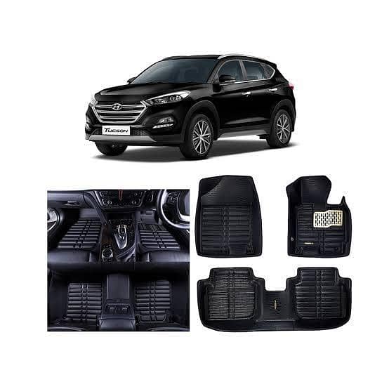 Hyundai Tucson 5D Floor Mats – Black