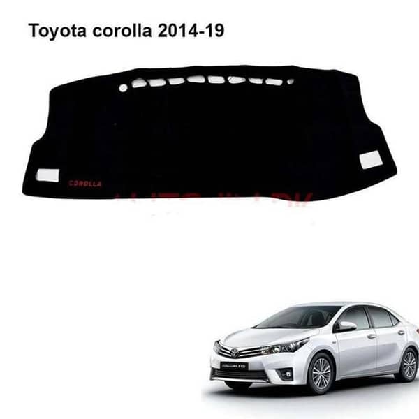 Dashboard Mat for Toyota Corolla (2014–2019) – High-Quality Car Carpet
