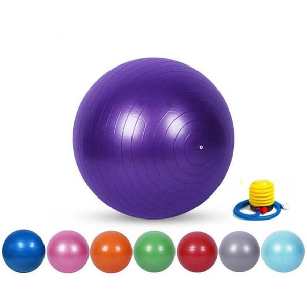 Pilates Exercise Fitness Anti-Burst GYM Ball 85cm with Pump