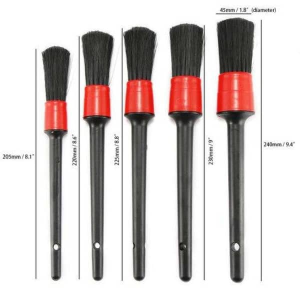 5 in 1 Car Detailing Brushes