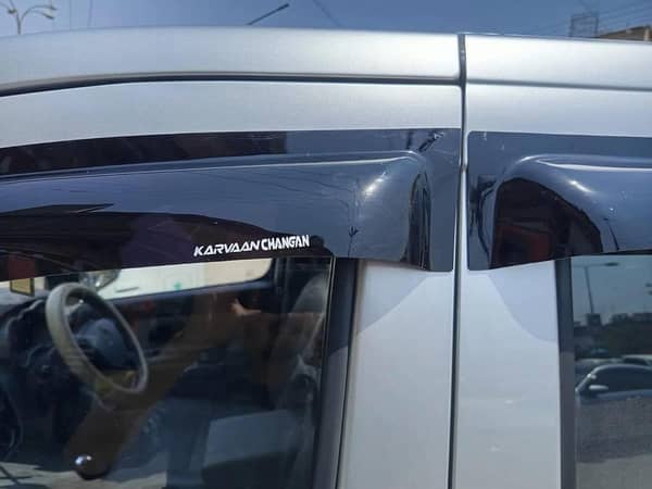 Air Press Window Visors for Chang’an Karwaan — Black, Set of 4