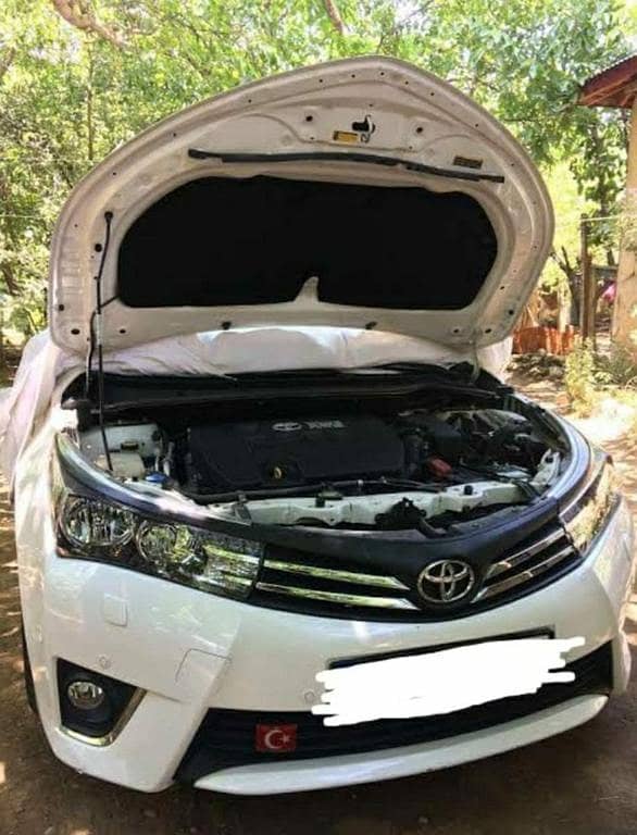 Bonnet Insulator for Toyota Corolla (2014–2021) – Heat and Sound Proofing, Namda