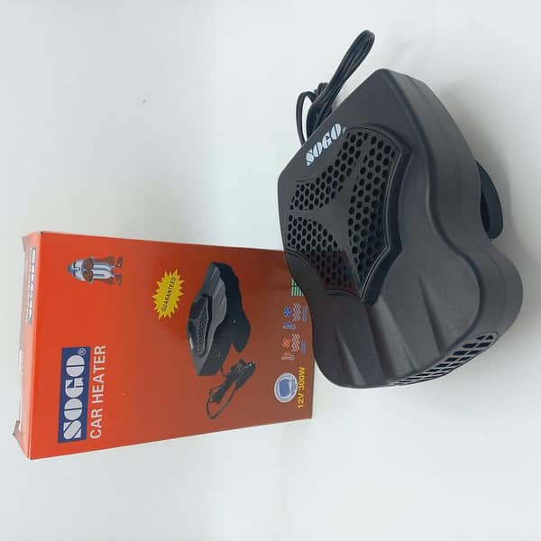 New 12V Heater and Cooling Fan for Home, Office, and Car